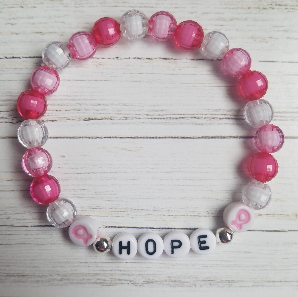 Breast Cancer Support Awareness Bracelet